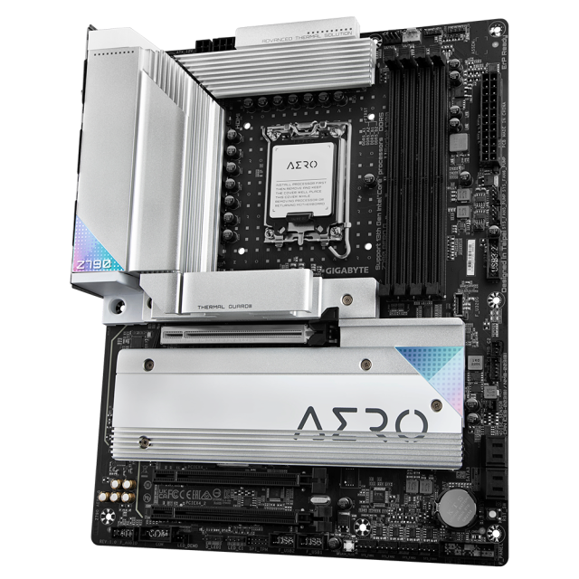 Дънна платка GIGABYTE Z790 AERO G LGA 1700, PCIe 5.0, ATX, Wi-Fi 6E, RGB Fusion, DDR5