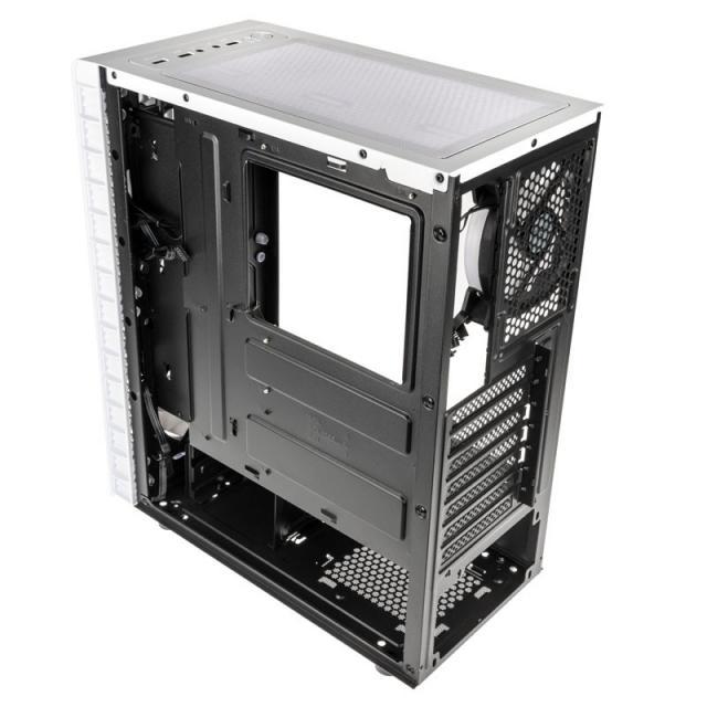 Кутия Kolink Observatory Lite RGB Mid-Tower, Бяла
