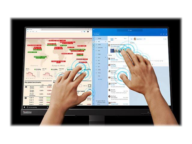 LENOVO ThinkVision T24t-20 23.8inch FHD Touch HDMI DP Monitor