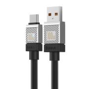 Кабел  Baseus CoolPlay USB към USB-C 100W 2м CAKW000701 - черен