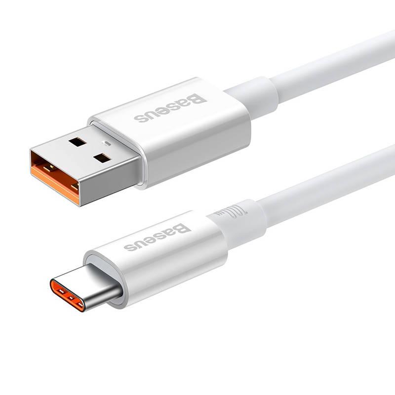Кабел Baseus Superior USB към USB-C 100W 2м P10320102214-03 - бял