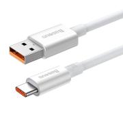 Кабел Baseus Superior USB към USB-C 100W 2м P10320102214-03 - бял