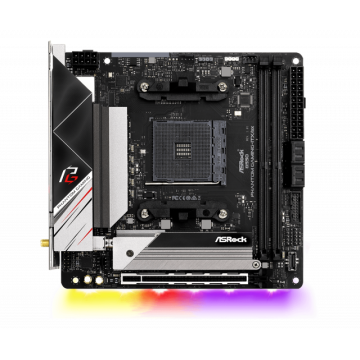 Дънна платка ASRock B550 Phantom Gaming-ITX/ax, AM4, Polychrome RGB