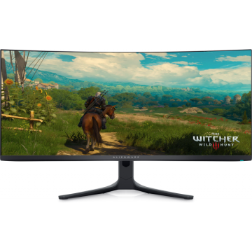 Монитор Dell Alienware AW3423DWF 34" Curved QD-OLED, WQHD 3440 x 1440 , 165Hz, 0.1ms, FreeSync