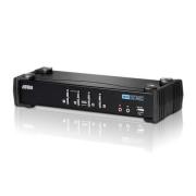 KVMP превключвател, ATEN CS1764A-AT, 4-портов, USB, DVI, Audio