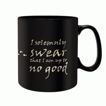 Чаша ABYSTYLE HARRY POTTER Heat Change Mug Marauder, Сменящ се цвят, King size, Черен