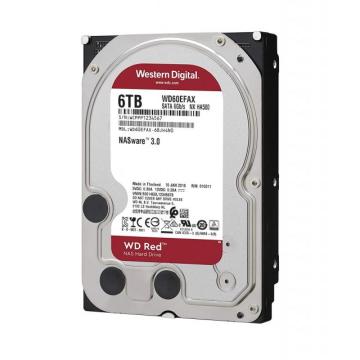 Хард диск WD RED, 6TB, 5400rpm, 256MB, SATA 3, WD60EFAX