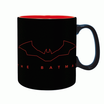 Чаша ABYSTYLE DC COMICS Mug Heat Change The Batman, Сменящ се цвят, King size, Черен