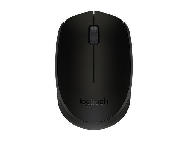 Безжична оптична мишка LOGITECH B170, USB, Черна