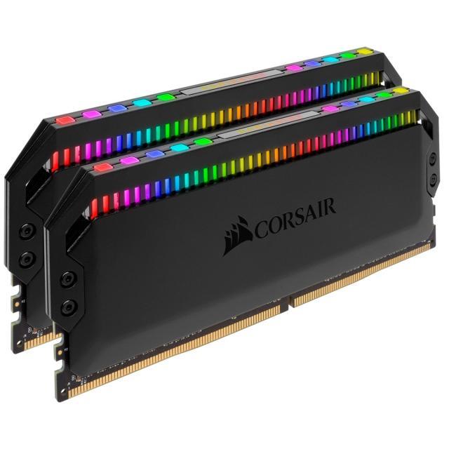 Памет Corsair Dominator Platinum RGB Black 16GB(2x8GB) DDR4 PC4-25600 3200MHz CL16 CMT16GX4M2Z3200C16 AMD Ryzen Optimized