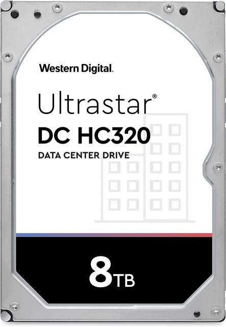 Хард диск WD Ultrastar DC HC320, 8TB, 7200RPM, SATA 6GB/s - HUS728T8TALE6L4