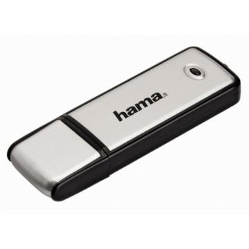 USB памет HAMA "Fancy", 128GB, Черен/Сребрист