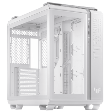 Кутия ASUS TUF Gaming GT502 WHITE EDITION, Mid-Tower