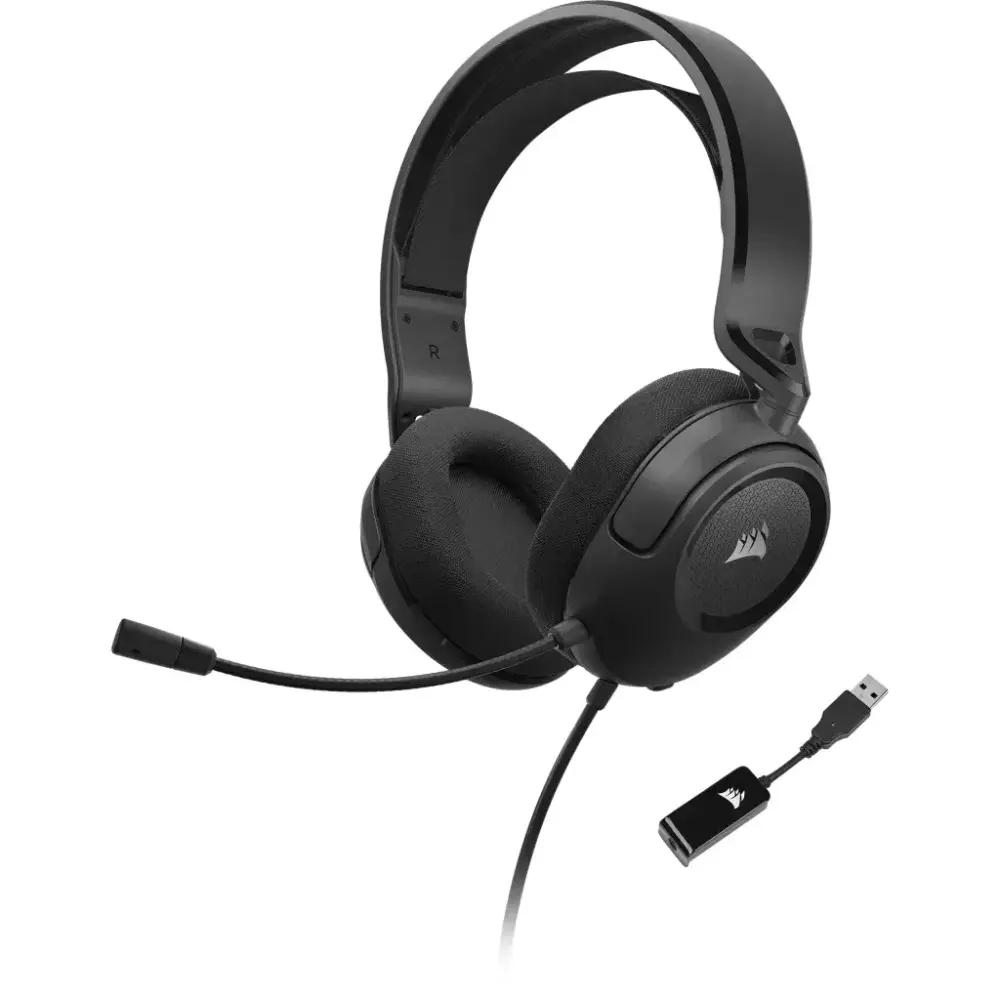 Геймърски слушалки с микрофон Corsair HS35 SURROUND v2 7.1 Dolby Audio 3.5mm/USB
