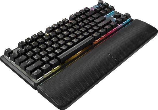 Геймърскa механична клавиатура Corsair K70 PRO TKL RGB, MGX Hyperdrive магнитни суитчове