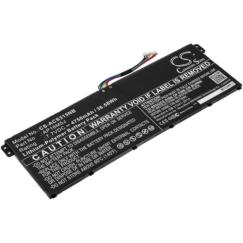 Батерия  за лаптоп ACER AP16M5J  Aspire 3 A315-21 LIPo 7,7v 4750mA Cameron Sino