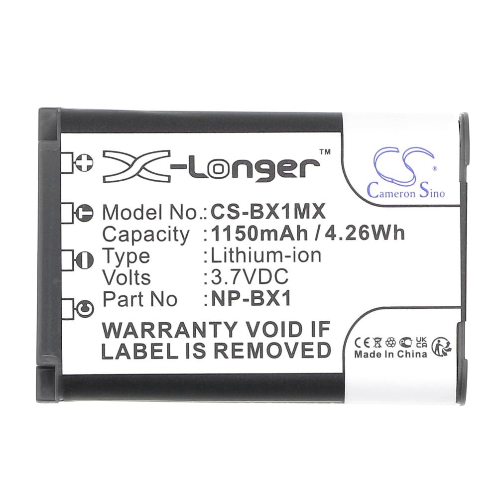 Батерия за фотоапарат SONY NP-BX1 LiIon 3.7V 1150mAh  Cameron Sino