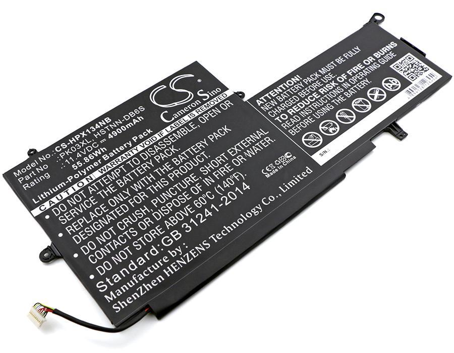 Батерия  за лаптоп HP HSTNN-DB6S PK03XL for Spectre Pro X360, 11,4V 4900mAh CAMERON SINO