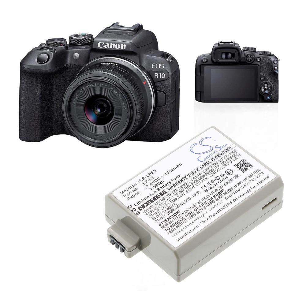 Батерия за камера CANON LPE5 LiIon 7.2V 1080mAh Cameron Sino