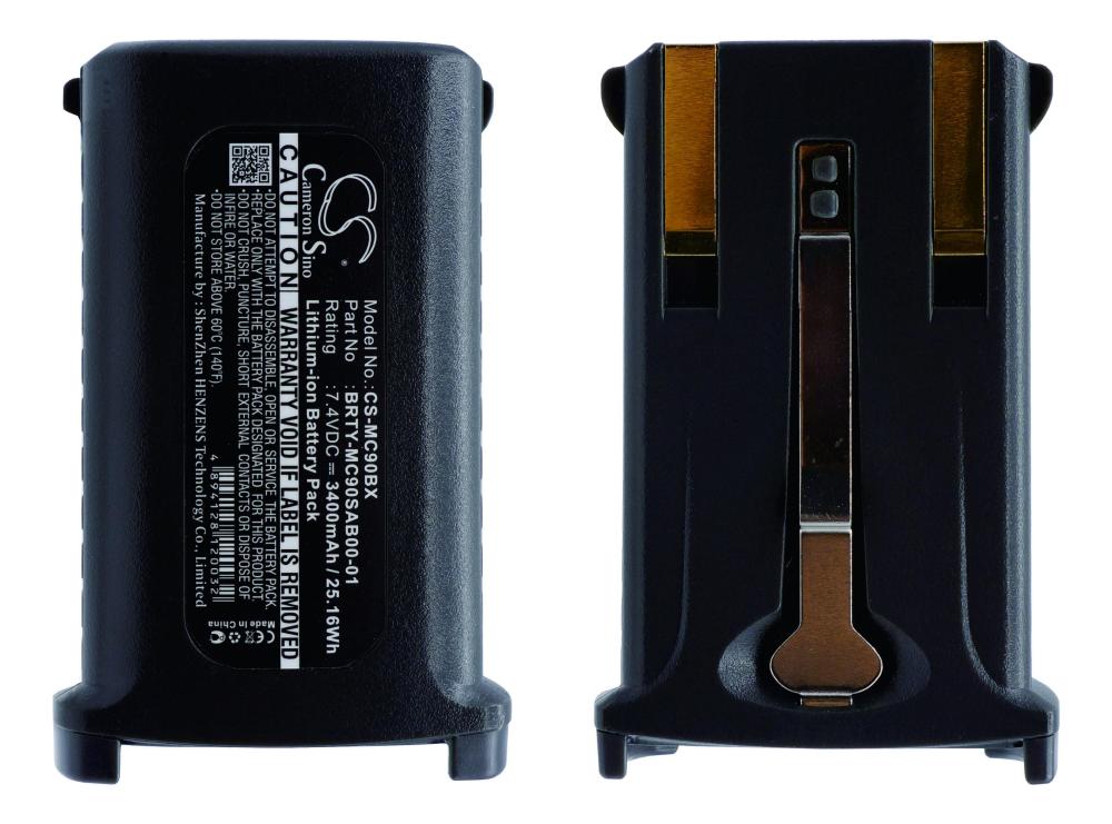Батерия за баркод скенер SYMBOL MC9000, MC9060 BRTY-MC90SAB00-01 LiIon  7,4V 3400mAh Cameron Sino