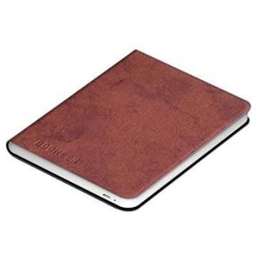 Калъф кожен BOOKEEN Classic, за eBook четец DIVA, 6 inch, магнит, Denim Brown