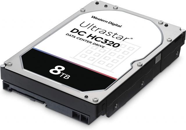 Хард диск WD Ultrastar DC HC320, 8TB, 7200RPM, SATA 6GB/s - HUS728T8TALE6L4