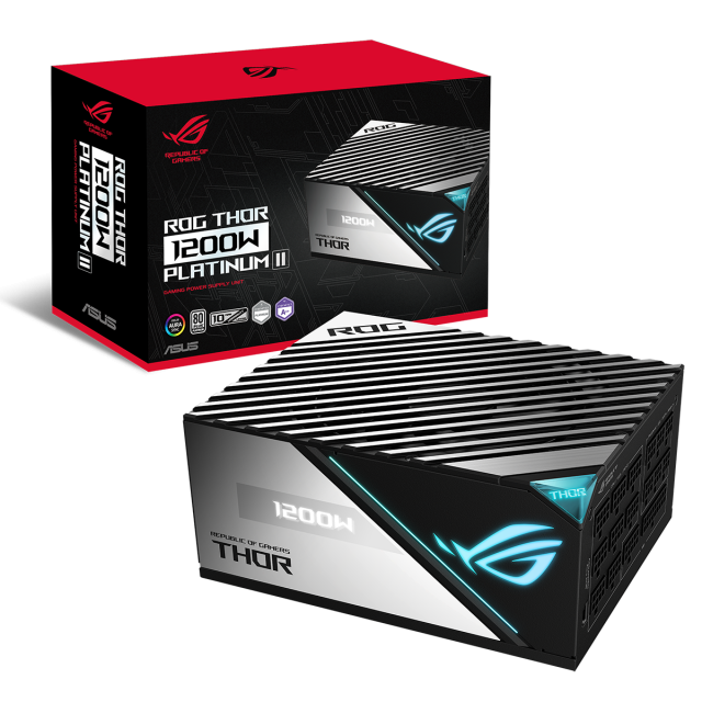 Захранващ блок ASUS ROG THOR 1200W Platinum II, 80+ Platinum PCIe 5.0 Ready