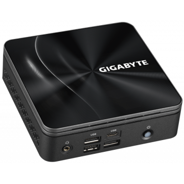 Настолен компютър Gigabyte Brix BRRR3-4300, AMD Ryzen 3 4300U, 2 x SO-DIMM DDR4, M.2 SSD, USB Type-C™, WiFi 6 +BT, black