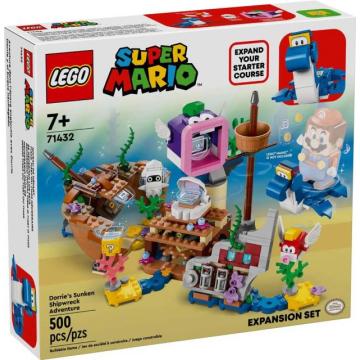 LEGO Super Mario - Dorrie's Sunken Shipwreck Adventure Expansion Set - 71432