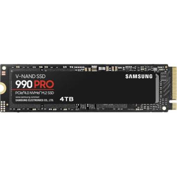 SSD SAMSUNG 990 PRO, 4TB, M.2 Type 2280, MZ-V9P4T0BW