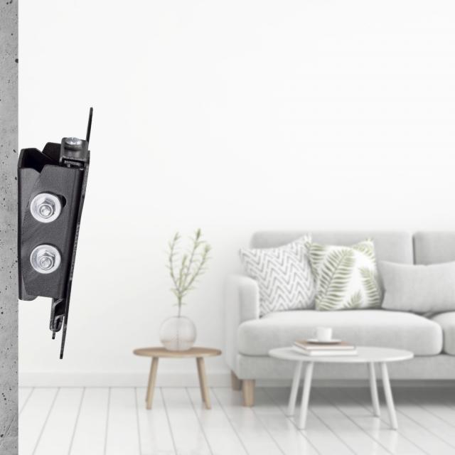 Стенна стойка за TV HAMA, Подвижна, 10"-26", 1 звезда, Черна