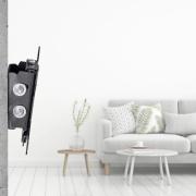 Стенна стойка за TV HAMA, Подвижна, 10"-26", 1 звезда, Черна