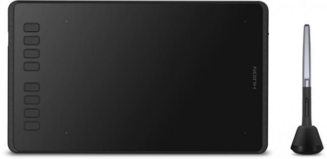 Графичен таблет HUION Inspiroy H950P, USB, Черен
