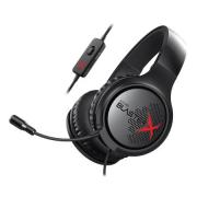 Слушалки с микрофон CREATIVE SoundblasterX H3, Черен