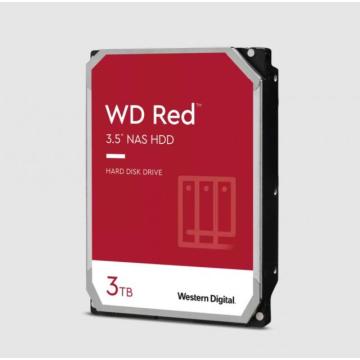 Хард диск WD RED, 3000 GB, 5400RPM,  256MB, SATA 3, WD30EFAX