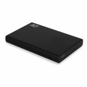 Чекмедже за твърд диск ACT AC1225, SATA, 2.5", USB-C 3.2 Gen2, Черен