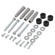 Стенна стойка за TV HAMA, Фиксирана, 10"-26", 25 кг, 5 звезди, Черна