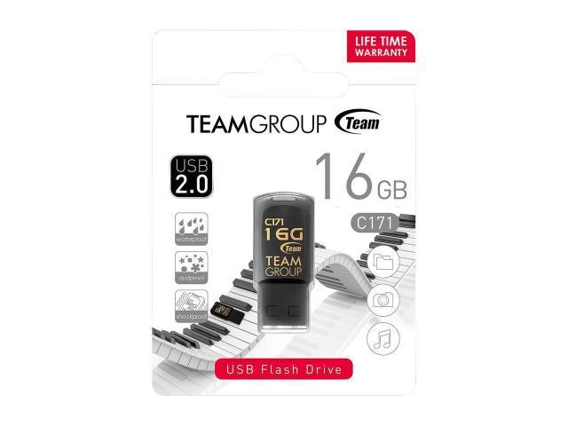 USB памет Team Group C171 16GB USB 2.0, Черен