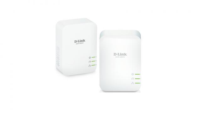 Адаптер D-Link PowerLine AV2 1000 HD Gigabit Starter Kit, 1000 Mbps, 2 бр. в пакет, DHP-601AV/E