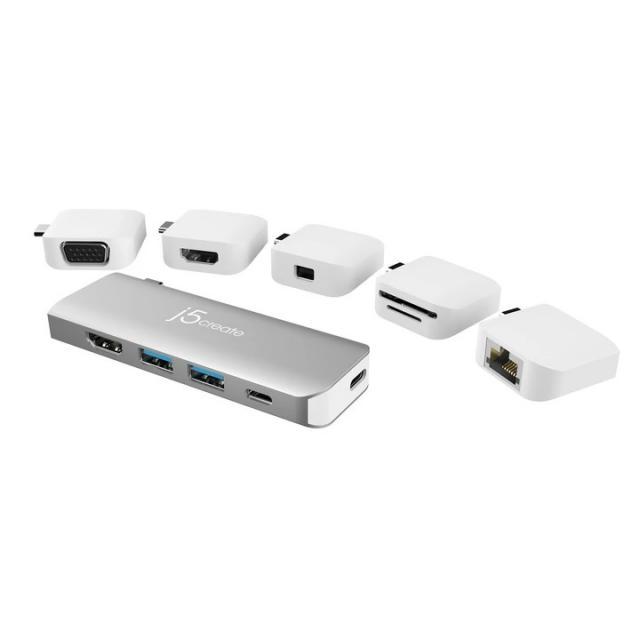 Докинг станция j5create JCD389, 11 в 1, за MacBook, MacBook Pro, MacBook Air