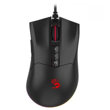 Геймърска оптична мишка А4 Bloody ES9 ESPORTS, Жична, USB, RGB, 6200cpi, Черен