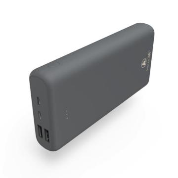 Външна батерия HAMA Supreme 24HD, 24000 mAh, LiPolym, 1 x USB-C, 2 x USB-A, Сив