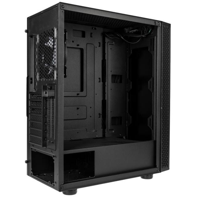 Кутия Kolink Void Rift RGB TG, Midi-Tower, Black Window, ATX, Черна