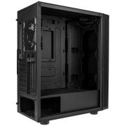 Кутия Kolink Void Rift RGB TG, Midi-Tower, Black Window, ATX, Черна