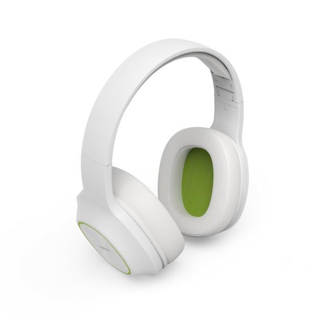 Блутут Слушалки HAMA "Spirit Calypso II", Over-Ear, Bass Boost, Foldable, Бял