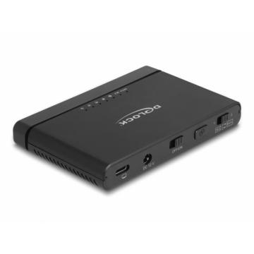 Конвертор Delock, USB-C - 1 x M.2 NVMe SSD + 1 x SATA SSD / HDD, Функция клониране