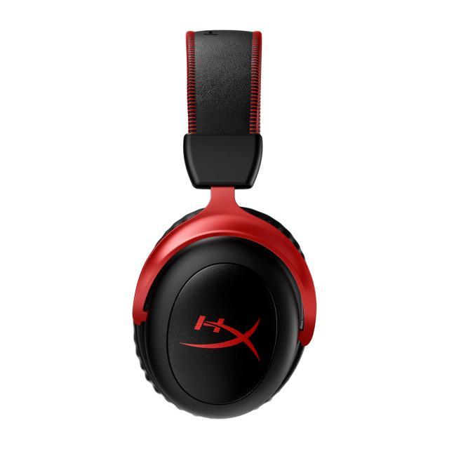 Геймърски слушалки HyperX, Cloud II, Безжични, Микрофон, Черно/Червено