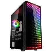 Кутия Kolink Void Rift RGB TG, Midi-Tower, Black Window, ATX, Черна