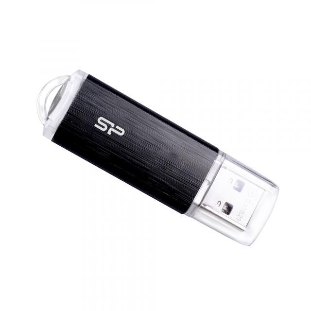 USB памет SILICON POWER Ultima U02, 8GB, USB 2.0 Черен