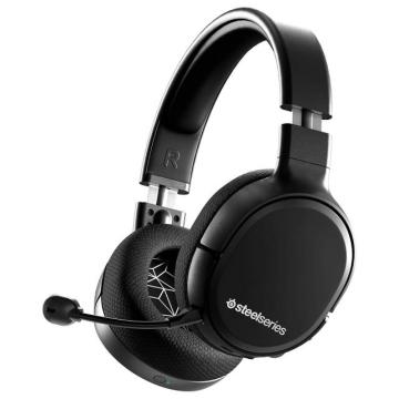 Геймърски слушалки SteelSeries Arctis 1 Wireless, Черно